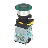 Push Button Switch Mushroom Head LED Momentary 1 Normally-Open